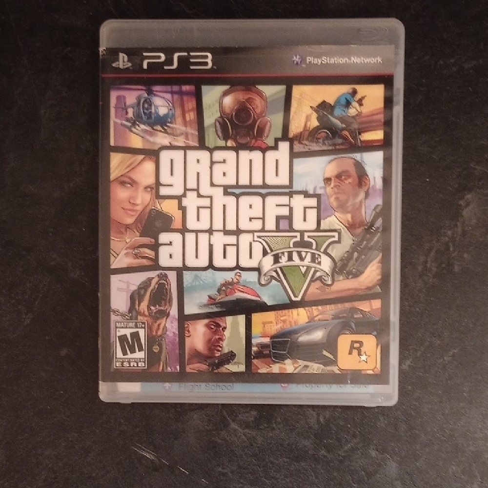 Grand Theft Auto V for PS3 - Black